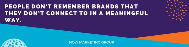 NOW Marketing Group Brand Connection Quote