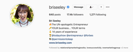 Bri Seeley Instagram