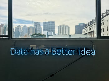 Data has a better idea sign-1