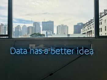 Data has a better idea sign-2