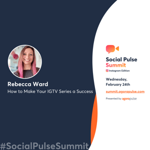 Rebecca Ward Agorapulse Social Pulse Summit Instagram Edition