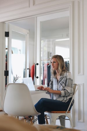 woman working on laptop-1